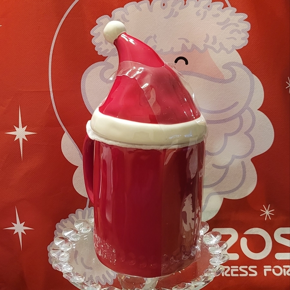 Santa's Helper Mug w/lid Topper • Rae Dunn - Picture 3 of 8